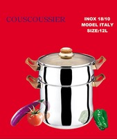 Fond de cuisson avec capsules en acier inoxydable pour cuisson à Induction, poignée en bakélite, casseroles de cuisine à domicile