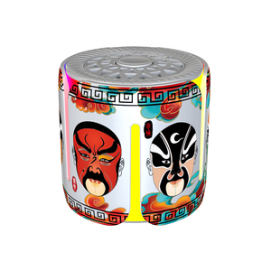 Altoparlante Bluetooth Ispirato allo Zen 2026: Con Maschera Girevole in Metallo Ispirata all'<span class=keywords><strong>Opera</strong></span> di Pechino, Funziona anche come <span class=keywords><strong>Mini</strong></span> Regalo Wireless Antistress - Product Image 1