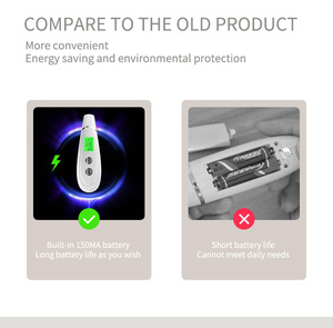 USB Charging Skin Water Oil Content Analyzer Smart Platinum Alloy Sensor Moisture Elasticity Facial Skin Testing Device Home - Product Image 6