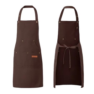 Women Men Waterproof <b>Aprons</b> <b>Kitchen</b> Chef <b>Apron</b> Custom logo <b>Apron</b> for Beauty Salon Hairdresser Barber Work - Product Image 3