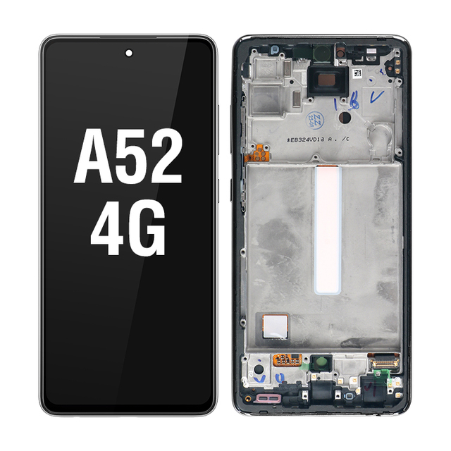 Amoled Screen Replacement for Samsung A52 4G Lcd Pantalla With Frame Mobile Phone Lcds for Samsung A52 Display Lcd