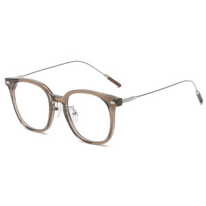 Gafas de sol con bloqueo de luz azul para mujer, anteojos con montura de PC transparente, a la moda - Product Image 6