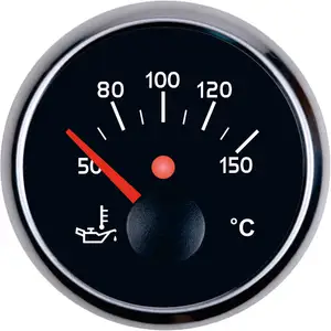 52mm car Oil temp gauge oil temperature gauge