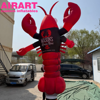 Décoration de campagne publicitaire Homard Gonflable Dansant