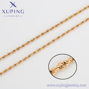 X000836723 जुताई साधारण फैशन हाई-ग्रेड आकर्षण गहने 18k गोल्ड प्लेटेड नेकलेस - Product Image 5