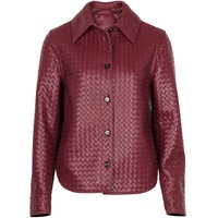 2024 vente chaude vestes en cuir uniques veste en cuir femme damier veste en cuir