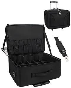 Relavel Lichtgewicht Reis Rollende Trolley Cosmetische Organizer Opbergdoos Make-Up Sets Vrouwen Make-Up Tas Make-Up Train Case