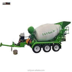 Camión Mezclador de Cemento con Tanque de Concreto de Remolque Personalizado de <span class=keywords><strong>3</strong></span> <span class=keywords><strong>Ejes</strong></span> y 2 Metros Cúbicos con Motor EPA y Autocarga - Product Image 3