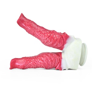 Double Head <b>Realistic</b> <b>Dildo</b> Soft Silicone Material Big Penis With Suction Cup Double End Penis Sex Toys <b>Dildo</b> for Gay Sex Game - Product Image 5