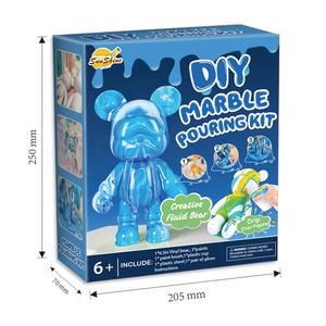 Juego de oso de vinilo de dibujo fluido Kit de Arte de pigmento DIY - Product Image 2