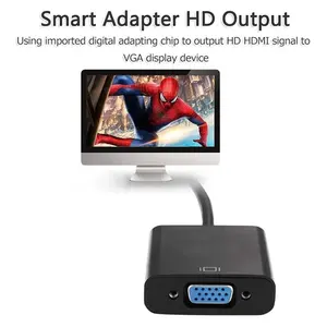 1080P HDTV a VGA adaptador Digital a analógico Cable Convertidor para Xbox PS4 PC portátil TV Box a proyector Displayer HDTV