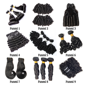 Bán Buôn Nguyên Campuchia Tóc Bundle Human Hair Nhà Cung Cấp, Bouncy Ma Thuật Curl Campuchia Tóc Bó - Product Image 6