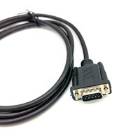 Puerto de impresión USB B-Port macho a DB9 macho RS232 Cable serie DB9 a USB tipo B Cable adaptador de impresora de transmisión de datos