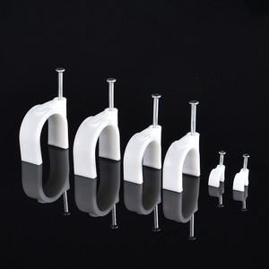 Nylon Nail <span class=keywords><strong>Clip</strong></span> R18 thép Nail <span class=keywords><strong>Clip</strong></span> màu đen và trắng nhựa thông tư Cable <span class=keywords><strong>Clip</strong></span> - Product Image 6