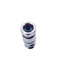 Conector N Hembra Abrazadera Recto Para Cable 1/4
