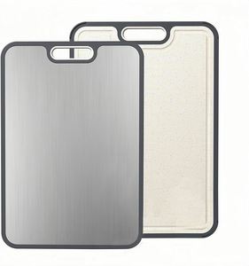 Tabla de Cortar Manual de Plástico de Doble Cara al por Mayor, Apta para Lavavajillas - Product Image 1