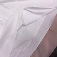 Robe midi décontractée ample pour femme 100 % coton à col Peter Pan, manches longues, broderie plissée, style vintage, coupe trapèze, OEM ODM