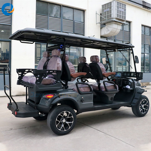 Voiture de golf 4 places avec batterie au lithium 48V pour le transport dans les stations balnéaires et les domaines - Product Image 2