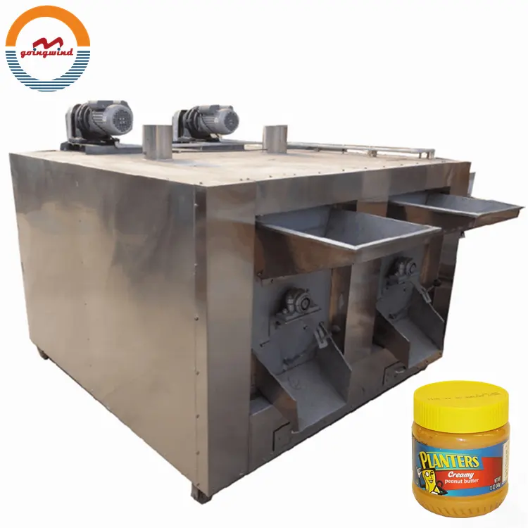 Automatic commercial peanut butter production line making machine full auto small peanuts butter factory manufacturer price