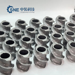 חלקי שרוול מחורצים למכונת שיחול דו-בורגית בהתאמה אישית, קשיות פני השטח 58-62, ביצועים גבוהים, אלמנט בורג למכונת שיחול - Product Image 6