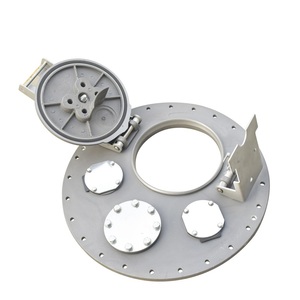 20인치 580mm 유럽 표준 알루미늄 합금 맨홀 커버 (오일 탱크 트럭용, 통기 밸브 없음) - Product Image 6