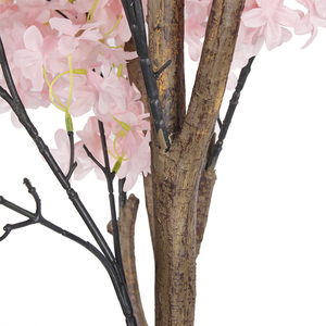 PZ-5-56 nhà văn phòng trang trí giả nhiều màu cây giả lụa nhà máy với nhựa Vườn Ươm nồi cao hoa anh đào cây nhân tạo - Product Image 5