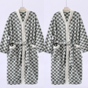 Pigiama in pile di corallo <span class=keywords><strong>da</strong></span> <span class=keywords><strong>uomo</strong></span> e <span class=keywords><strong>da</strong></span> donna in atmosfera avanzata <span class=keywords><strong>abbigliamento</strong></span> per la <span class=keywords><strong>casa</strong></span> ad asciugatura rapida per un Comfort di lunga durata - Product Image 4