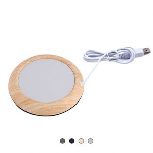 Portable Heating <b>Heated</b> Cup Pad <b>Coaster</b> for Coffee Mug Usb Charging Long-Lasting Heat Retention - Product Image 1