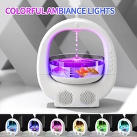 Diffuseur d'arômes ultrasonique portable électrique USB 5V, humidificateur et rafraîchisseur avec contrôle par application et lumières LED pour la chambre, l'hôtel et le bureau