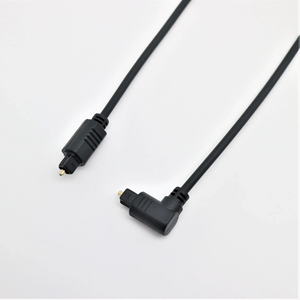 <span class=keywords><strong>Cable</strong></span> de fibra de <span class=keywords><strong>audio</strong></span> de 5,1 canales con codo de 90 grados y amplificador de potencia SPDIF de rotación de 360 grados Puerto cuadrado Monitor de altavoz de TV - Product Image 3