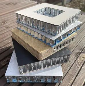Modern Design Customized <strong>Aluminum</strong> <strong>Honeycomb</strong> <strong>Panels</strong> Fireproof <strong>Aluminum</strong> Composite <strong>Panels</strong> Anodized Brushed Surface Office Buildings - Product Image 6