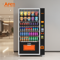 Distributeur Automatique AFEN Grande Capacité de Boissons et Snacks pour Professionnels