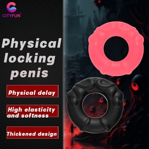 CITYFUN Anillo para Pene Elástico de Silicona de 0.6 Pulgadas de Grosor, Accesorio Flexible para Pene, Anillo para Pene para Retrasar la Eyaculación y Aumentar el Placer Sexual en Pareja - Product Image 4