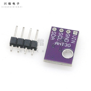 Módulo de sensor de temperatura y humedad Aht30, señal digital I2c, alta precisión, amplio voltaje, montaje a través de orificio - Product Image 2