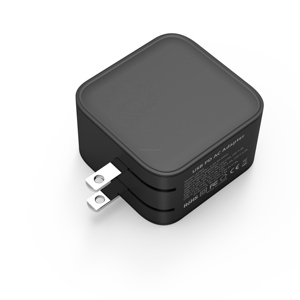 USB <span class=keywords><strong>C</strong></span> Chargeur Mural-GaN 65W Type <span class=keywords><strong>C</strong></span> PD Adaptateur secteur-Trois Ports Compatible - Product Image 2