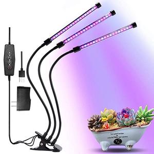 Barre de culture LED à double tête, spectre complet 40W, corps en plastique pour la croissance végétative des plantes d'intérieur avec lumière rouge et bleue - Product Image 5