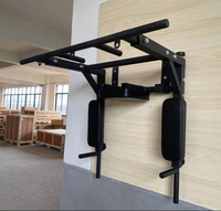 Nouvel équipement de fitness à domicile : Barre de traction murale multi-prise en acier pour le renforcement des muscles abdominaux GENIUSES M-006 Unisexe