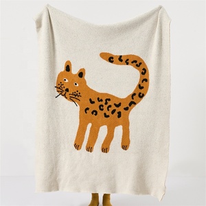 Motif de chaton mignon en microfibre doux tricoté pour la décoration de la chambre <span class=keywords><strong>BDB</strong></span> - Product Image 3
