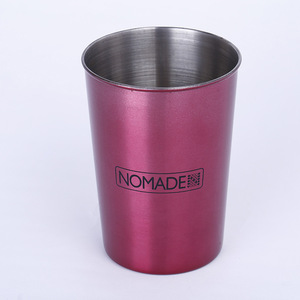 Taza Nomade de acero inoxidable, 74x58x101mm, vajilla portátil para uso en exteriores - Product Image 3