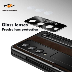Custodia Protettiva Pieghevole in Pelle Vintage con Supporto e Slot per Penna, Design per PC, per Samsung Galaxy <span class=keywords><strong>Z</strong></span> Fold 4 5 6 7 8 - Product Image 2