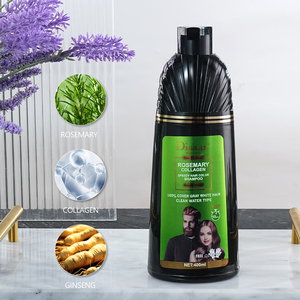 Tinte Profesional para el Cabello con Ingredientes Naturales a Base de Plantas, <span class=keywords><strong>Sin</strong></span> Amoníaco, 10 Minutos, Fácil de Usar, Champú de Color Marrón para el Cabello de Acción Rápida - Product Image 4
