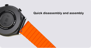 <span class=keywords><strong>Bracelet</strong></span> de <span class=keywords><strong>montre</strong></span> magnétique en silicone 22mm pour Samsung <span class=keywords><strong>Garmin</strong></span> Smart Watch <span class=keywords><strong>Bracelet</strong></span> de remplacement sport souple et élastique réglable pour hommes femmes - Product Image 6
