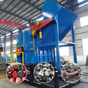 Industry factory price scrap metal hammer crusher iron sheets car body thin cans crushing machine for sale