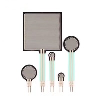 Modul Penginderaan Sentuhan Sensitif Gaya Tipis dan Fleksibel FSR402, Sensor Tekanan Linier Robotik