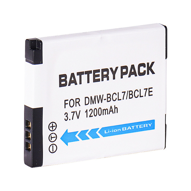 Rechargeable Camera Battery DMW-BCL7 for Pana-sonic Lumix DMC-SZ3 DMC-XS1 DMC-XS3 Camera 3.7V 1200mAh