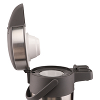 Carafe isotherme sous vide à double paroi en acier inoxydable SUS316, 3L, avec pompe à levier, grande capacité, pour café