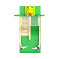 Grand toboggan gonflable pour enfants, idéal pour 5 enfants, utilisation intérieure et extérieure, pour un plaisir intense.
