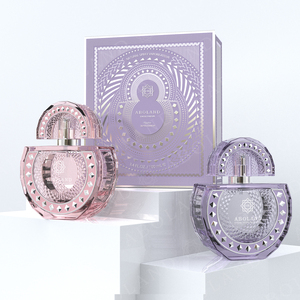 100ml Unique Shaped Perfume Glass <b>Bottle</b> Luxury Spray Custom Lid Wholesale Fragrance Packing <b>Box</b> - Product Image 6