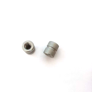 Insertos de Rosca Métrica M6 M8 M10, Tuercas Moleteadas Zincadas para la Industria de la Construcción, Grado A B C, Nivel 4.8, Acero Q235 - Product Image 4