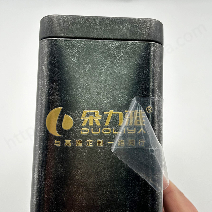 Customized Logo Label Metal Waterproof Vinyl UV Printing 3d Labels Heat Gold Adhesive Packaging Die Cut Custom Transfer Sticker